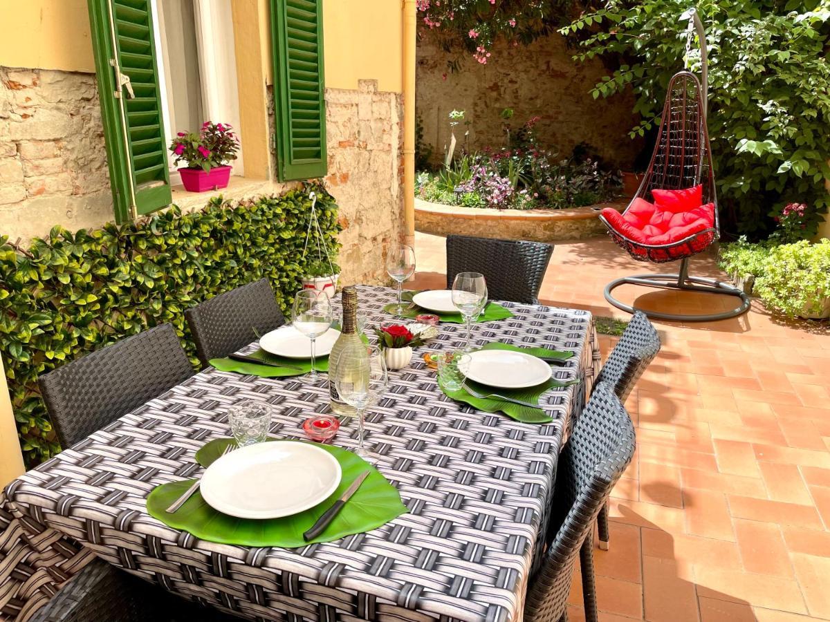 Santa Croce Garden Apartment Florenz Exterior foto